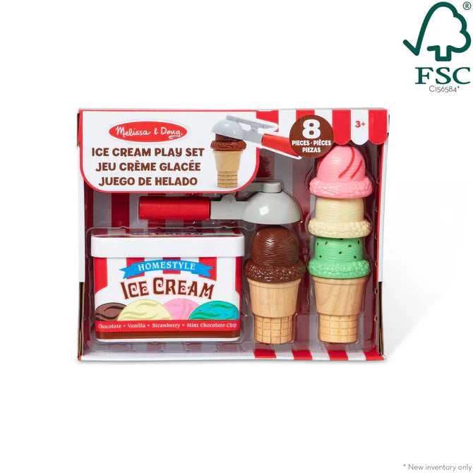 Scoop & Stack Ice Cream Cone Playset